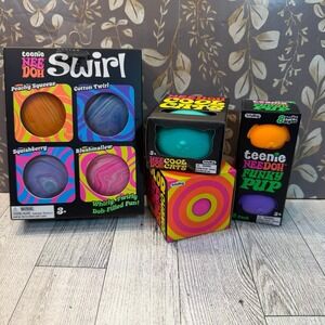 NEEDOH LOT Color change, Teenie Swirl pack, Cool Cats and Teenie Funky Pup pack
